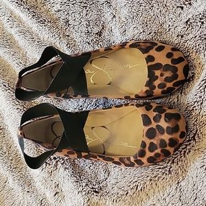 Jessica Simpson Mandayss leopard print flats